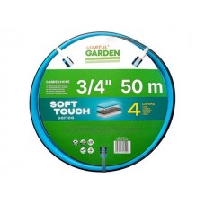 Шланг поливочный 3/4" 50м STARTUL GARDEN SOFT TOUCH (ST6040-3/4-50) (4 слоя)