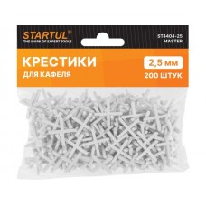 Крестики д/кафеля 2,5мм 200шт STARTUL MASTER (ST4404-25) (СВП)